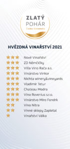 Hvězdná vinařství 2021